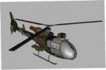 Aerospaciale Gazelle Static Helicopter